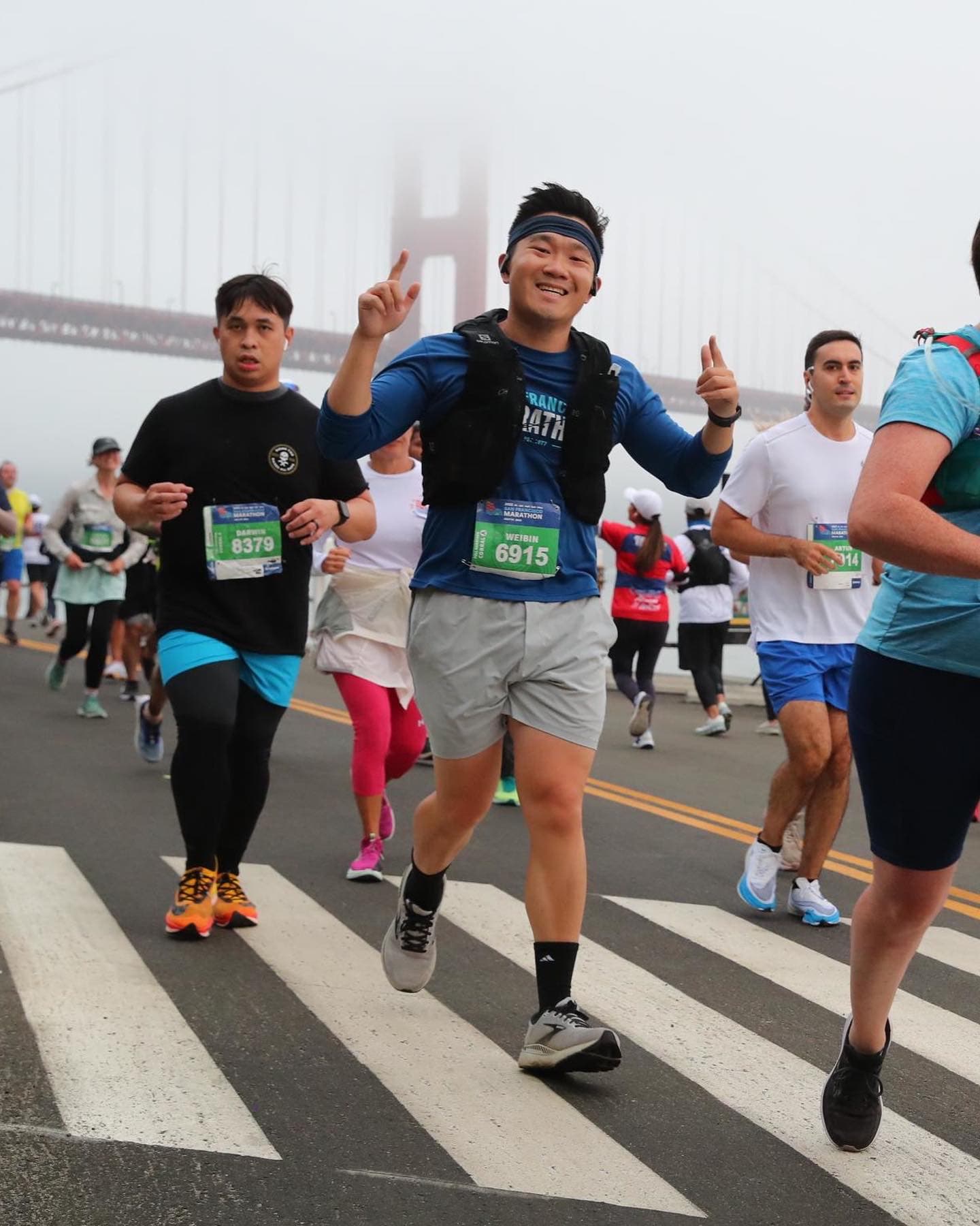 Running the SF marathon